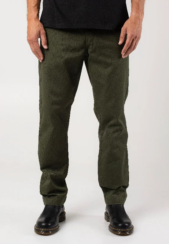 Carhartt WIP - Master Rinsed Office Green - Pants