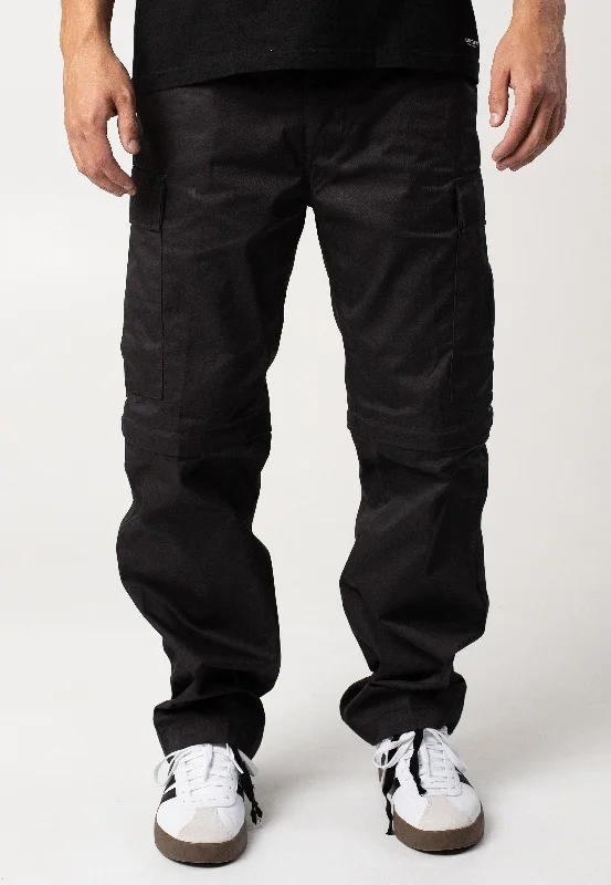 Mil-Tec - Zip Off Typ Bdu Black - Pants