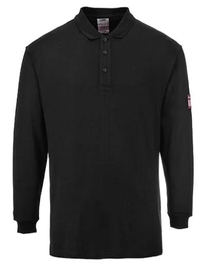 Inherent Flame Retardant Antistatic FRAS Polo Shirt Portwest FR10