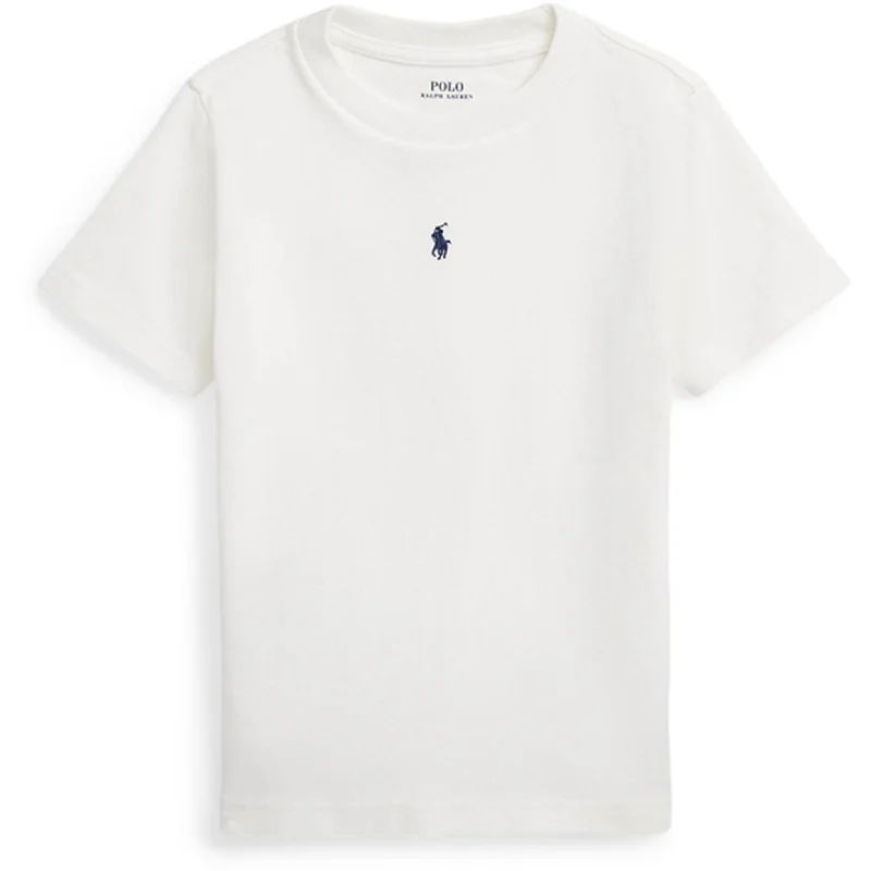 Polo Ralph Lauren Boys T-Shirt Deckwash White