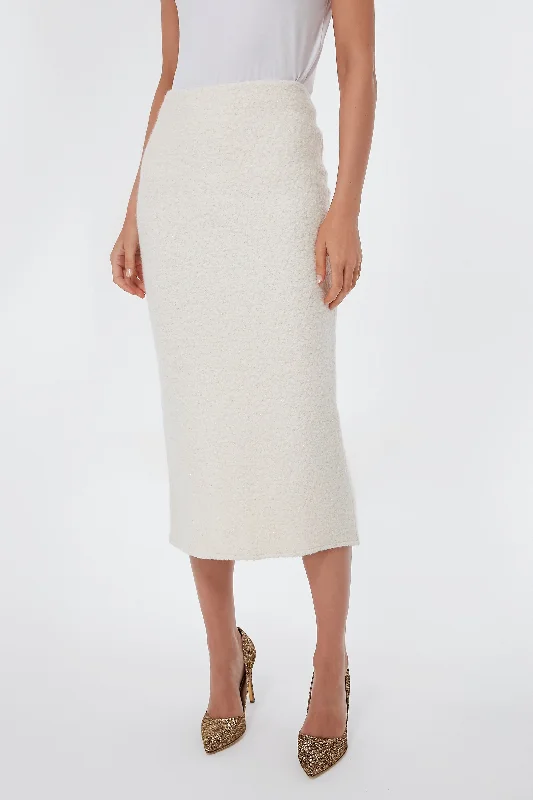 Off White Camille Sweater Midi Skirt