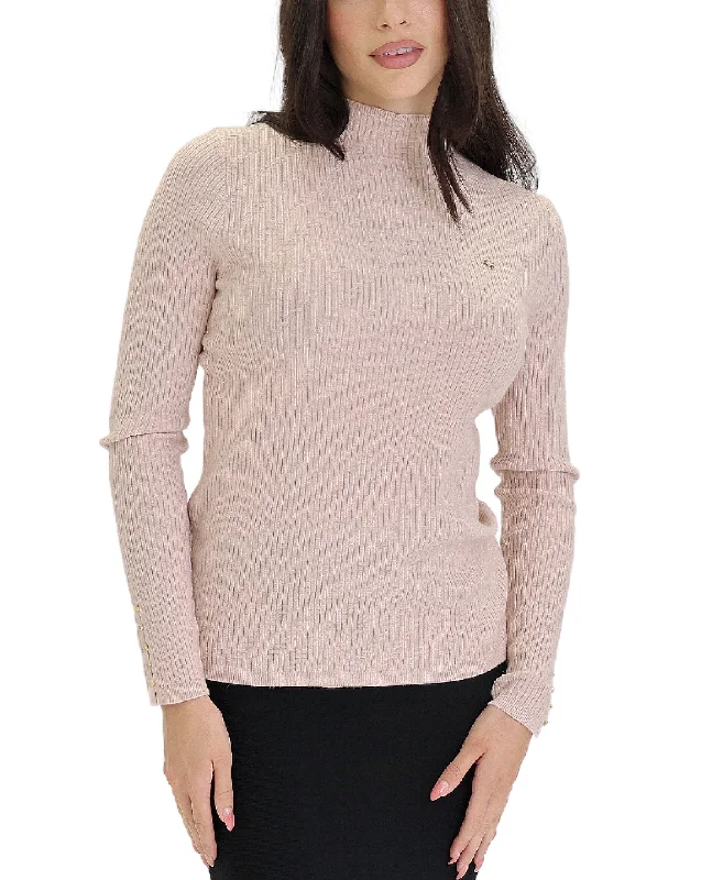 Shimmer Knit Ribbed Top