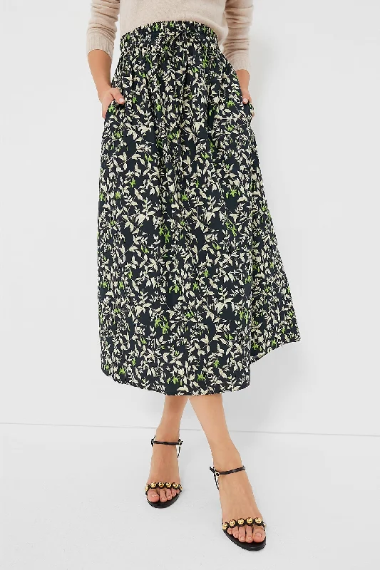 Verdant Iris Cece Skirt