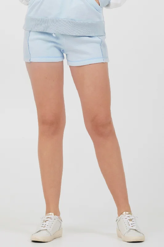 Grey Smoke Colorblock Shorts