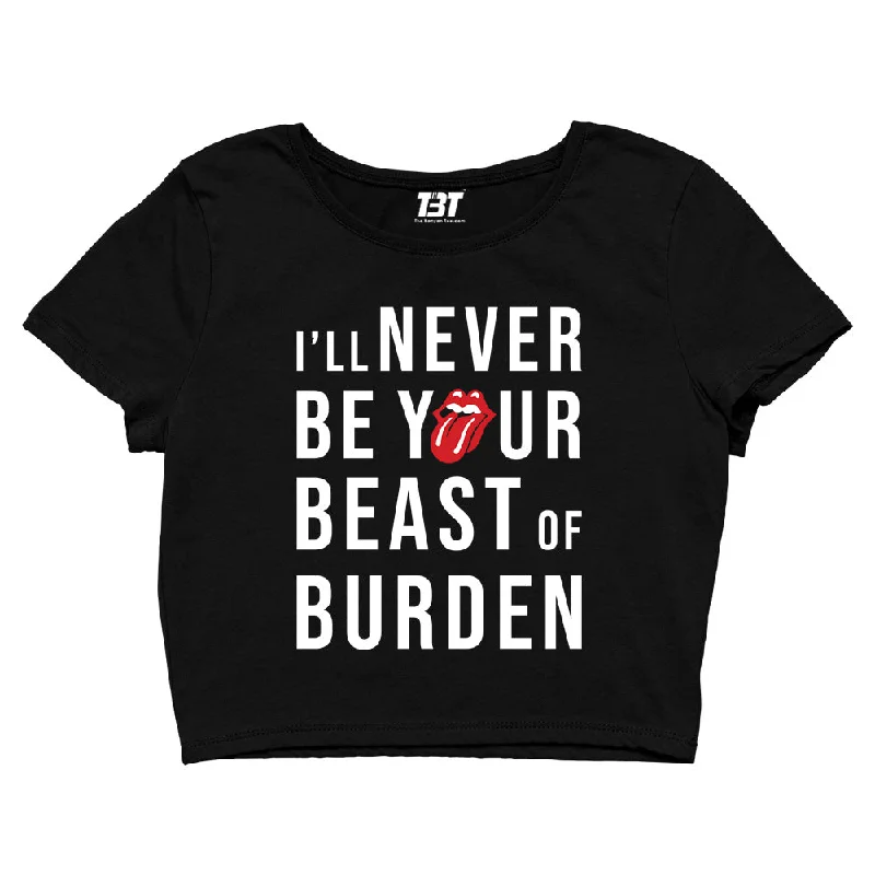 The Rolling Stones Crop Top - Beast Of Burden