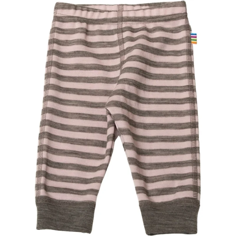 Joha Wool Pink Stripe Leggings